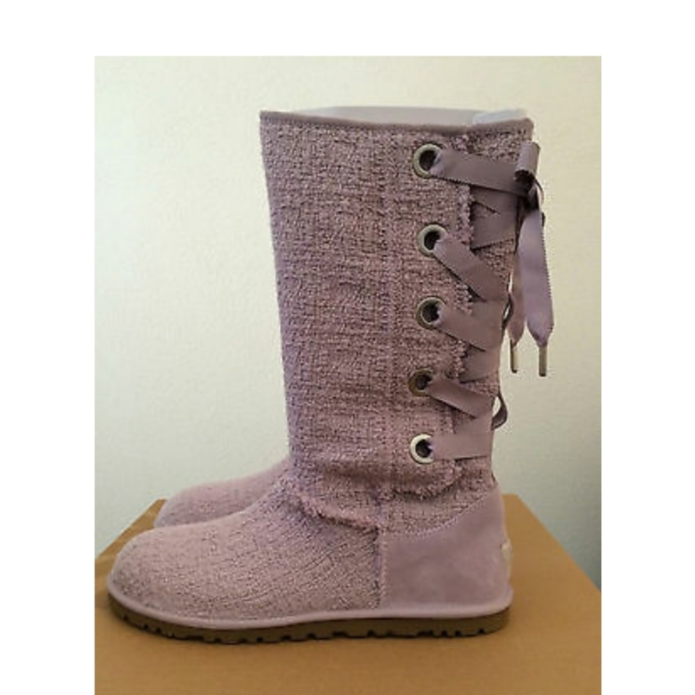 Light purple Ugg Heirloom boots